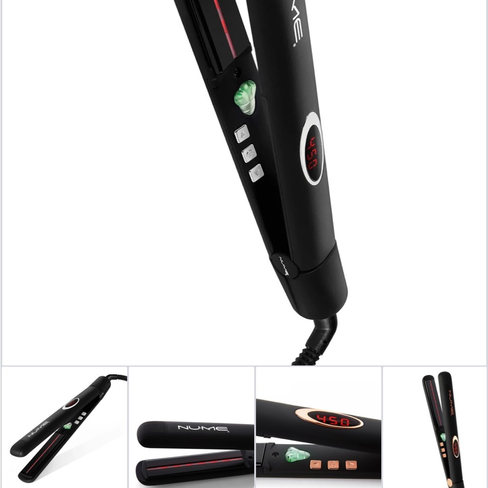 NuMe Black Hair Straightener